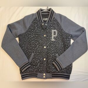 VS Pink Vintage Varsity Jacket NWT